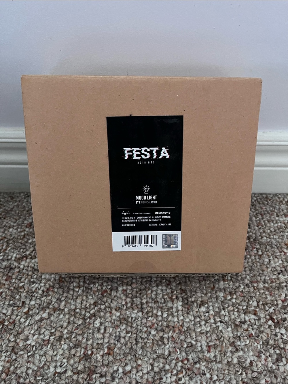 BTS FESTA 2018 OFFICIAL MOOD LIGHT